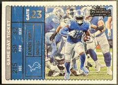 D'Andre Swift #GDT-DSW Football Cards 2022 Panini Contenders Game Day Ticket Prices