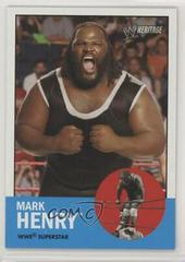 Mark Henry Wrestling Cards 2006 Topps Heritage II WWE Prices