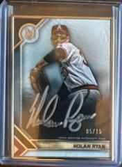 Nolan Ryan [Silver] #MFA-NR Baseball Cards 2023 Topps Museum Collection Framed Autographs Prices