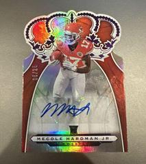 Mecole Hardman Jr. [Autograph Red] #CR-15 Football Cards 2019 Panini Chronicles Crown Royale Prices
