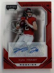Kyle Trask [Autograph Purple] Football Cards 2021 Panini Chronicles Playoff Momentum Rookies Prices