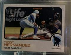 Yonny Hernandez [Throwback Uniform] Baseball Cards 2022 Topps Heritage Prices