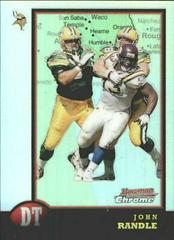 John Randle [Interstate Refractors] Football Cards 1998 Bowman Chrome Prices