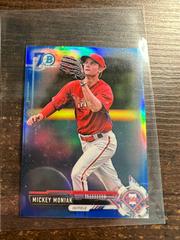 Mickey Moniak [Prospects 70th Logo Refractor] Baseball Cards 2017 Bowman Chrome Mini Prices