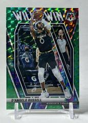 D'Angelo Russell [Green Mosaic] #11 Basketball Cards 2020 Panini Mosaic Will to Win Prices