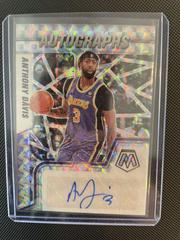 Anthony Davis Basketball Cards 2021 Panini Mosaic Autographs Prices
