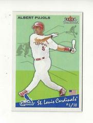 Albert Pujols Baseball Cards 2002 Fleer Tradition Prices