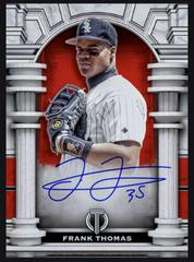 Frank Thomas [Red] #OA-FT Baseball Cards 2023 Topps Tribute Olympus Autographs Prices
