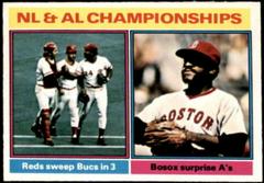 NL & Al Champs. Baseball Cards 1976 O Pee Chee Prices