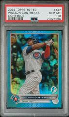 Willson Contreras [Light Blue] #147 Baseball Cards 2022 Topps 1st Edition Prices