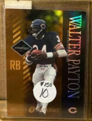 Walter Payton [Bronze Spotlight] Football Cards 2003 Leaf Limited Prices