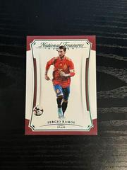 Sergio Ramos [Emerald] #73 Soccer Cards 2018 Panini National Treasures Prices