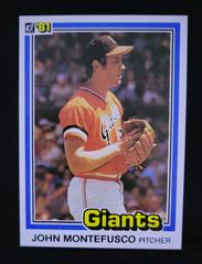 John Montefusco #434 Baseball Cards 1981 Donruss Prices