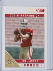 Colin Kaepernick [Stands in Background] Football Cards 2011 Panini Score Prices