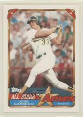 Jose Canseco Baseball Cards 1990 Ames All Stars Prices