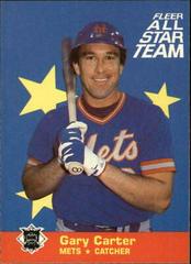 Gary Carter #4 Baseball Cards 1986 Fleer All Stars Prices