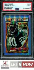 James Hasty [Refractor] #120 Football Cards 1994 Topps Finest Prices