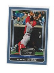 Ivan Rodriguez [Full Count] #3 Baseball Cards 2023 Panini Three and Two Prices