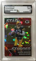 Aaron Rodgers [Red Ice] #SS17 Football Cards 2021 Panini Rookies and Stars Studded Prices