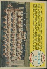 A's Team [Checklist] #174 Baseball Cards 1958 Topps Prices
