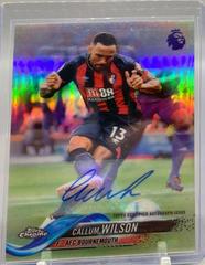 Callum Wilson [Autograph Red Wave Refractor] Soccer Cards 2018 Topps Chrome Premier League Prices