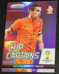 Kevin Strootman [Purple Prizm] Soccer Cards 2014 Panini Prizm World Cup Captains Prices