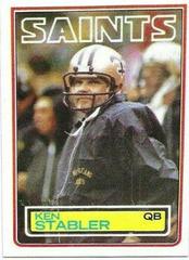 Ken Stabler Football Cards 1983 Topps Prices