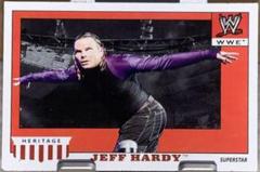 Jeff Hardy #25 Wrestling Cards 2008 Topps Heritage IV WWE Prices