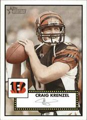 Craig Krenzel [Black Back] #19 Football Cards 2006 Topps Heritage Prices
