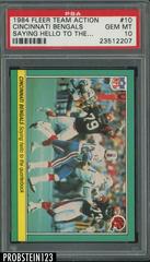 Cincinnati Bengals [Saying Hello to the...] Football Cards 1984 Fleer Team Action Prices