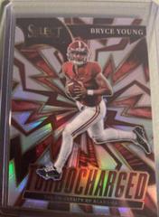Bryce Young [Silver] #TBY Football Cards 2022 Panini Select Draft Picks Turbocharged Prices