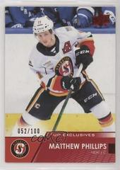 Matthew Phillips [Exclusives] Hockey Cards 2021 Upper Deck AHL Prices
