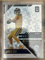 Jared Goff [Hyper] #101 Football Cards 2018 Panini Unparalleled Prices