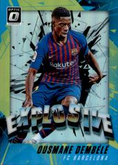 Ousmane Dembele [Silver] Soccer Cards 2018 Panini Donruss Explosive Prices