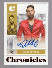 Joaquin Wilde [Red] Wrestling Cards 2022 Panini Chronicles WWE Signatures Prices