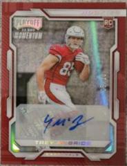 Trey McBride [Autograph Silver] #PMR-34 Football Cards 2022 Panini Chronicles Playoff Momentum Rookies Prices