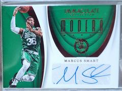 Marcus Smart [Red] #MK-MST Basketball Cards 2018 Panini Immaculate Collection Modern Marks Prices