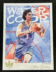 Josh Giddey #7 Basketball Cards 2022 Panini Court Kings Water Color Prices