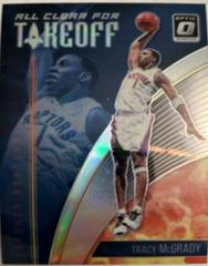 Tracy McGrady [Holo] Basketball Cards 2018 Panini Donruss Optic All Clear for Takeoff Prices