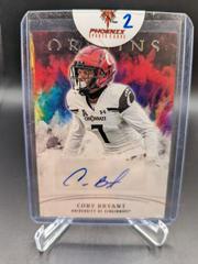 Coby Bryant Football Cards 2022 Panini Chronicles Draft Picks Origins Rookie Autographs Prices