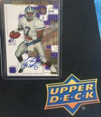 Michael Bishop [Autograph Gold] Football Cards 1999 SP Signature Prices