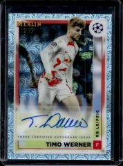 Timo Werner [Green Mojo] #115 Soccer Cards 2022 Topps Merlin Chrome UEFA Club Competitions Prices