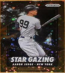 Aaron Judge [Bronze Donut Circles Prizm] #SG-9 Baseball Cards 2020 Panini Prizm Star Gazing Prices