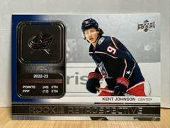 Kent Johnson Hockey Cards 2023 Upper Deck Rookie Retrospective Prices