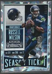 Russell Wilson [Cracked Ice Ticket] Football Cards 2015 Panini Contenders Prices