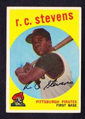 R. C. Stevens Baseball Cards 1959 Topps Prices