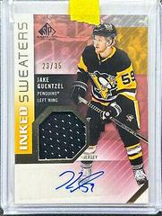 Jake Guentzel Hockey Cards 2021 SP Game Used Inked Sweaters Autograph Prices