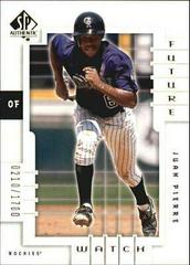 Juan Pierre #160 Baseball Cards 2000 SP Authentic Prices