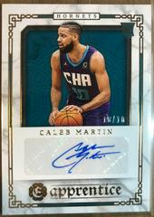Caleb Martin [Gold] #APR-CMA Basketball Cards 2020 Panini Chronicles Apprentice Signatures Prices