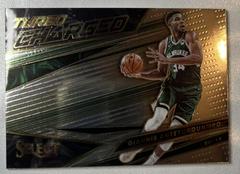 Giannis Antetokounmpo [Silver] #10 Basketball Cards 2022 Panini Select Turbo Charged Prices